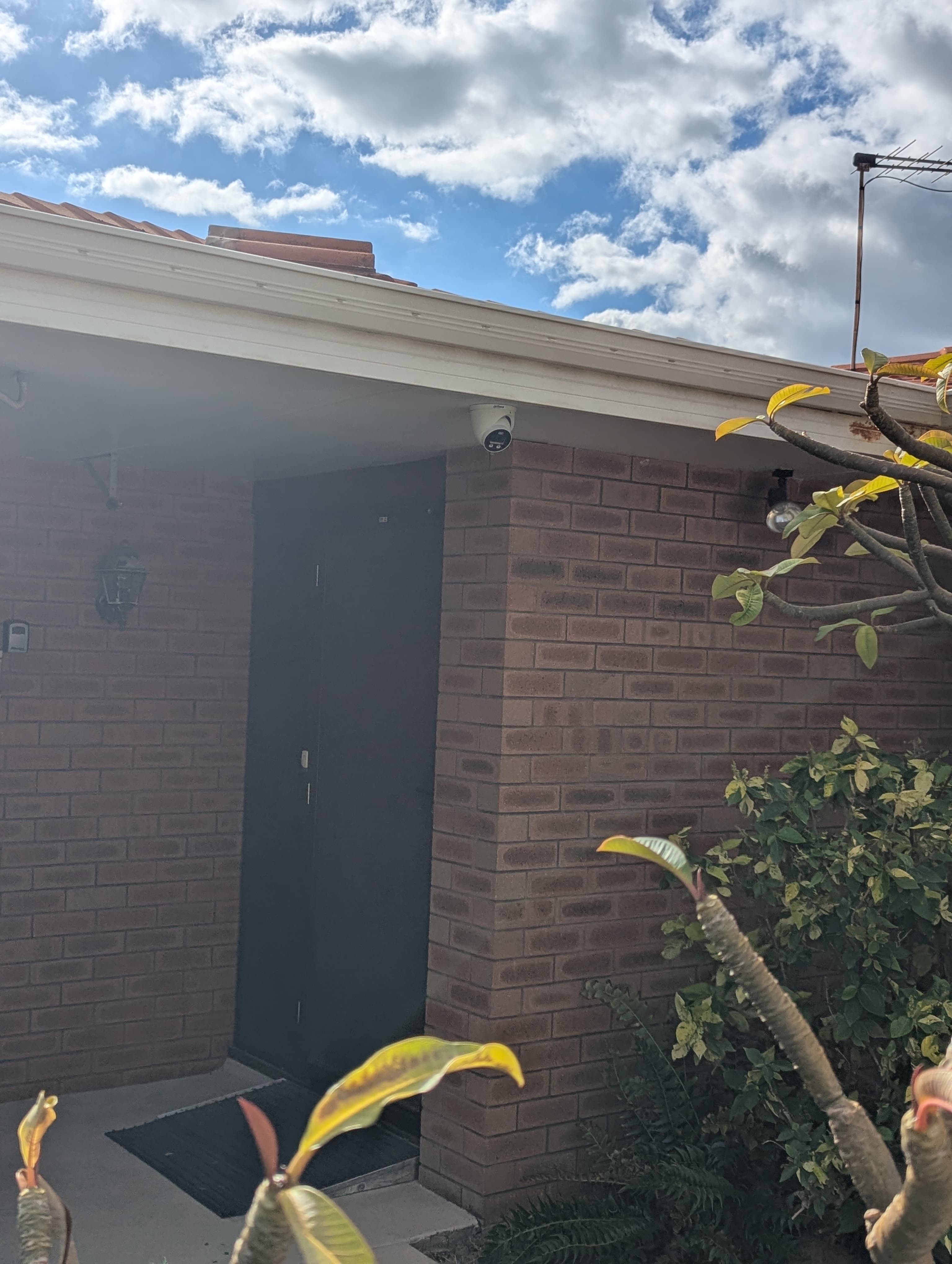 Safety Bay active deterrence camera installation