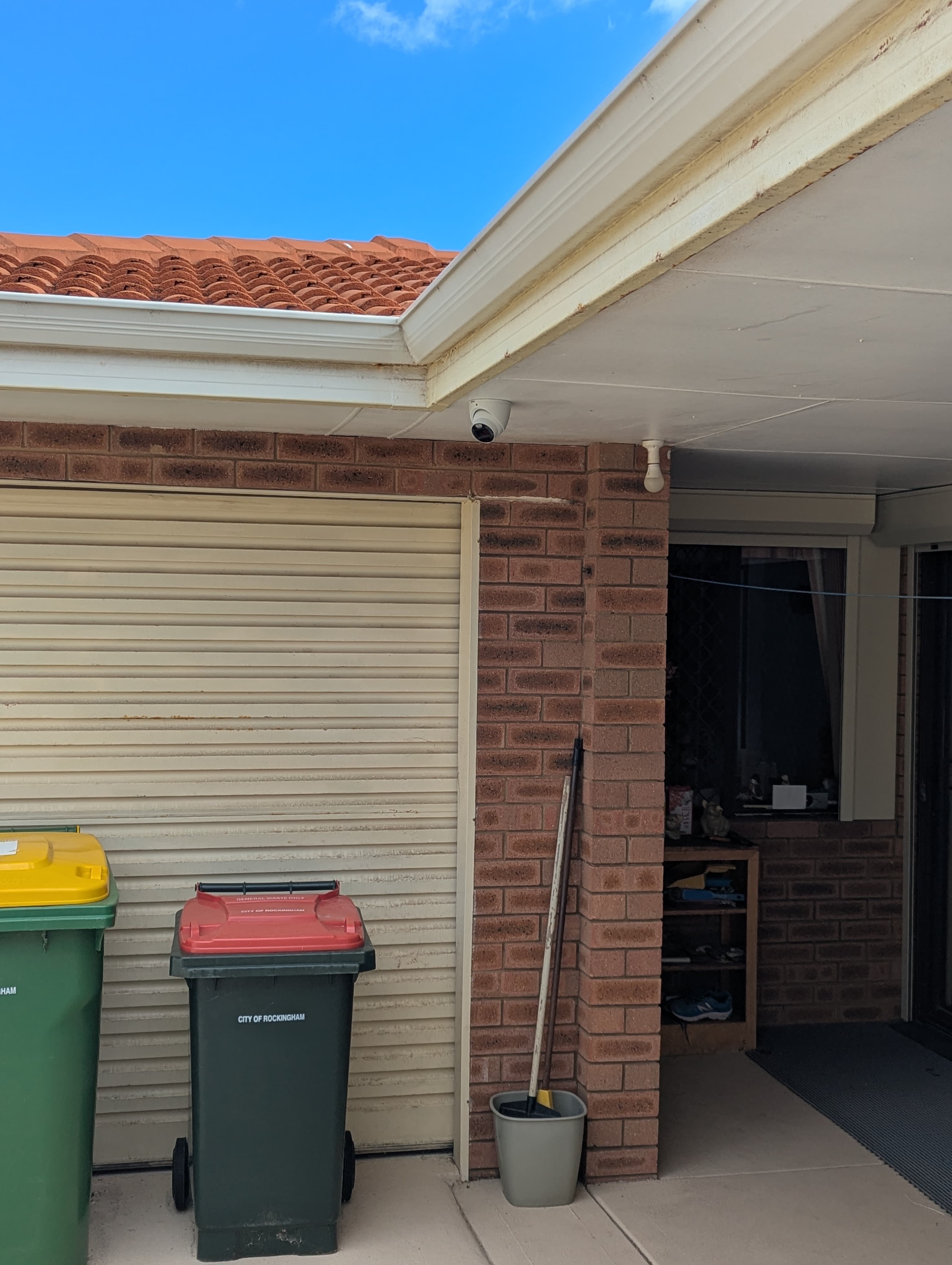 Safety Bay rear security camera installation