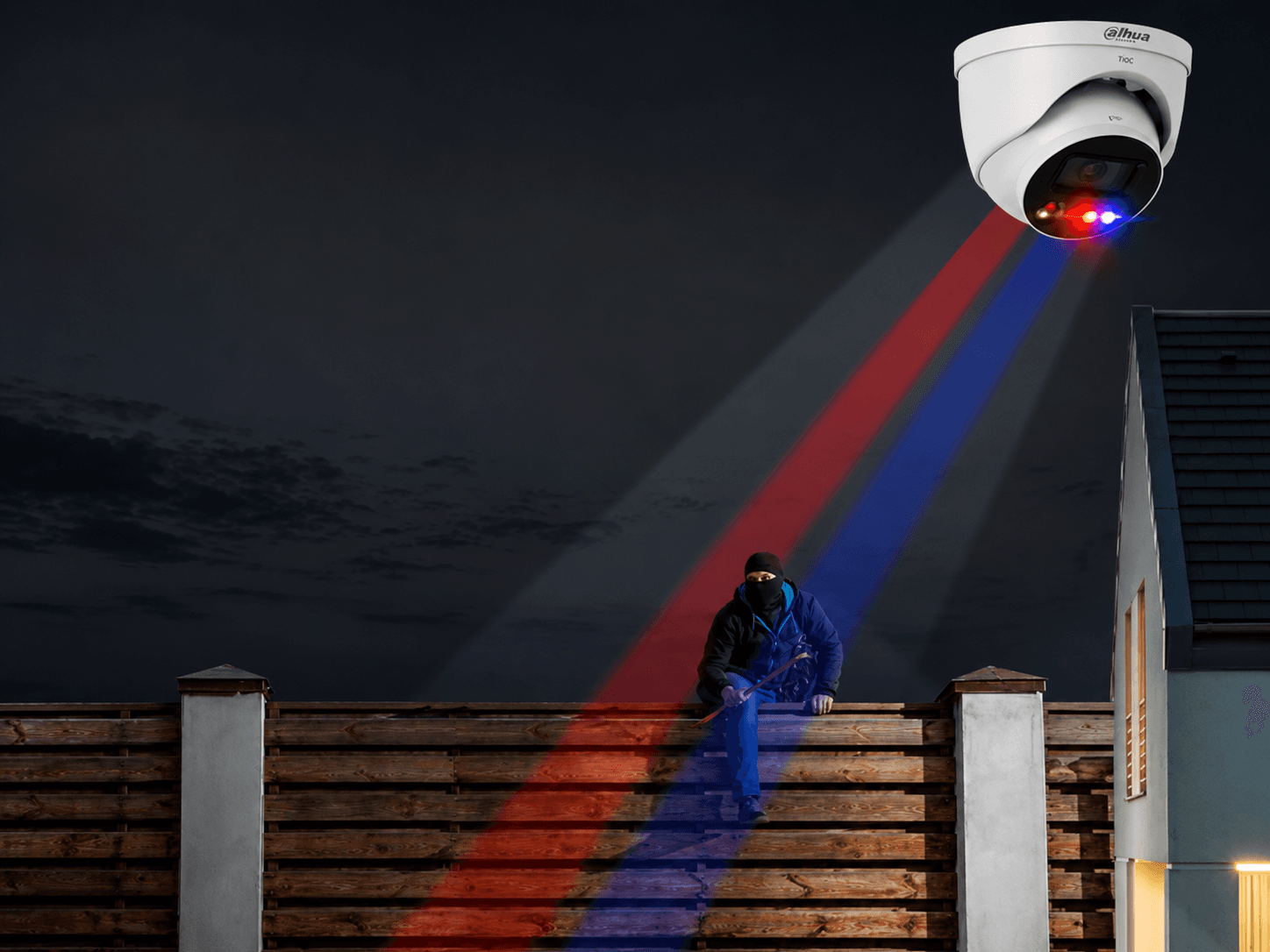 Security camera installation by Blake Smart Solutions