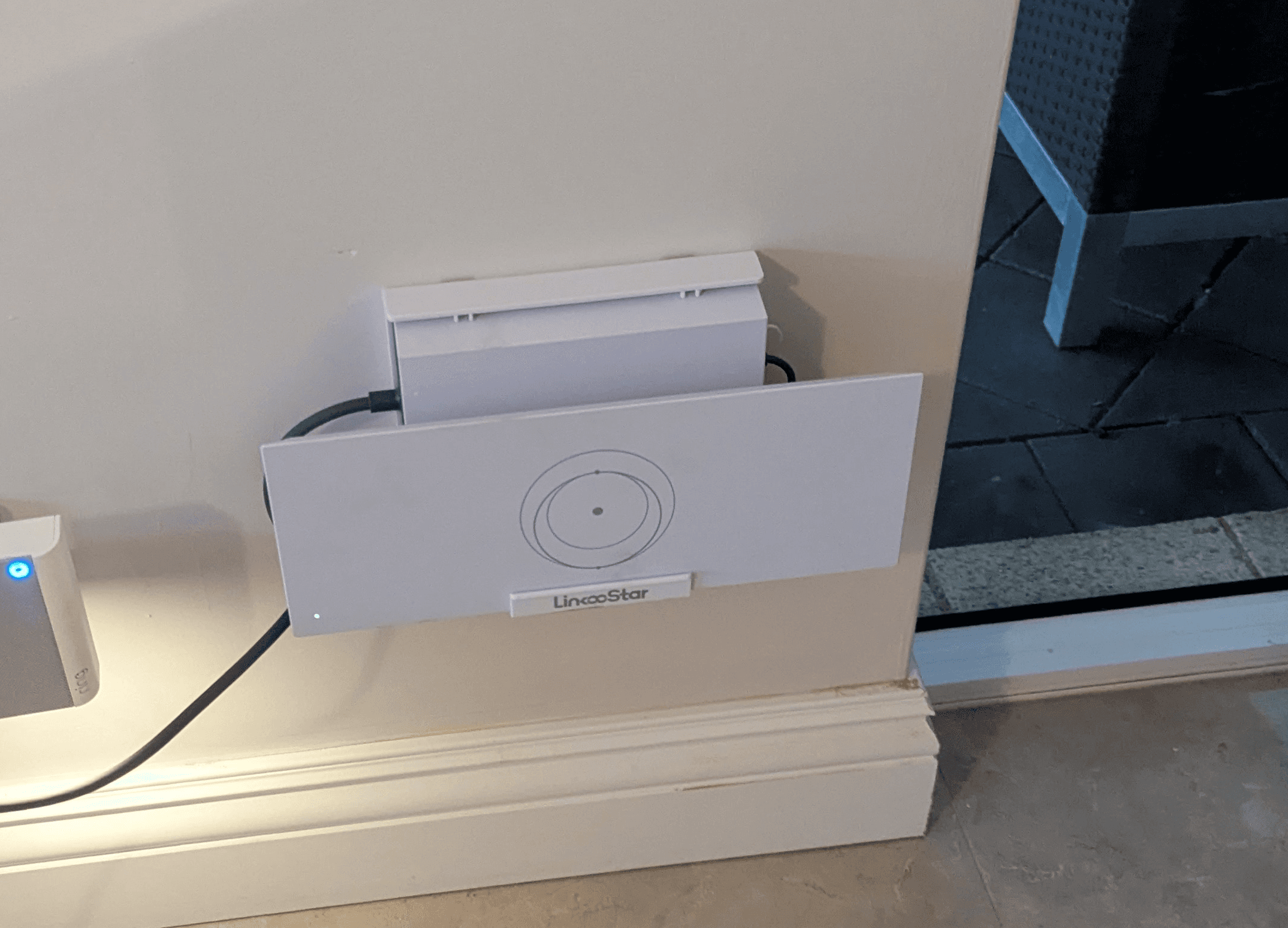 Starlink cable routing through roof space